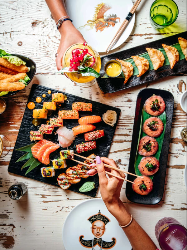 Miss Kō - Plateau de sushi du restaurant